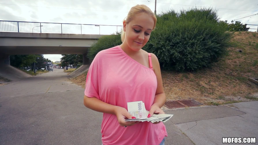 PublicPickups - Paris Sweet - Surveying Those Huge Boobs